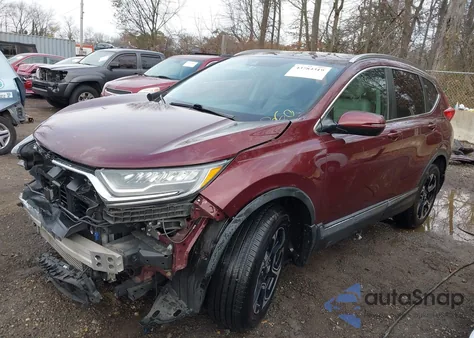 2018 Honda Cr-V Touring из США, поврежденный, VIN 2HKRW2H95JH685847